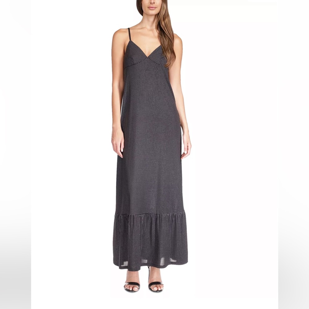 MICHAEL MICHAEL KORS
Women's Silver Mini-Studded Maxi Dress